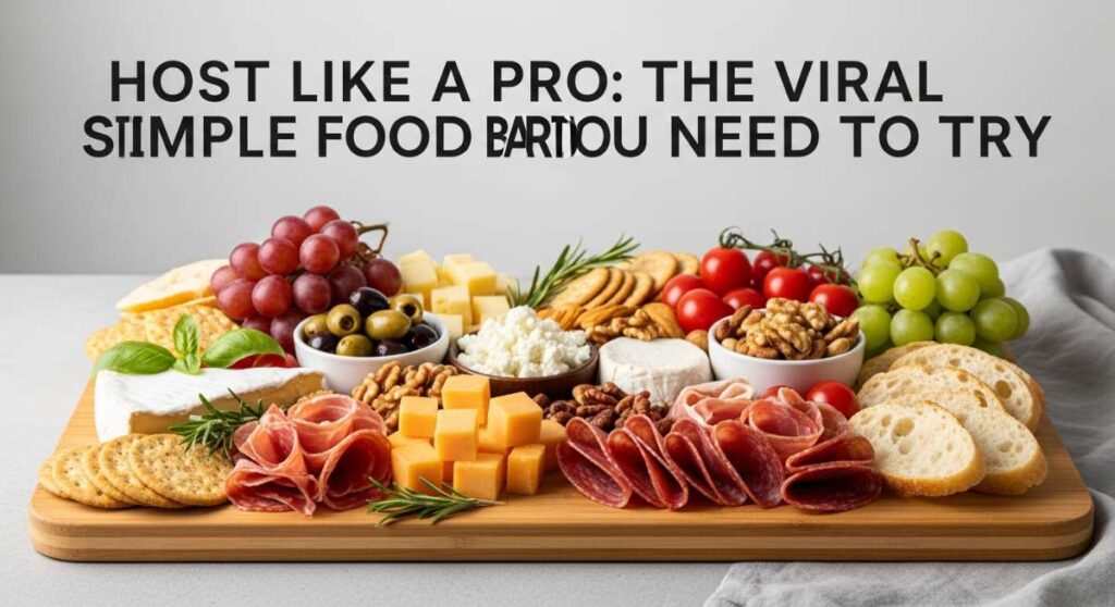 featured: host like a pro: the viral simple food board you need to try