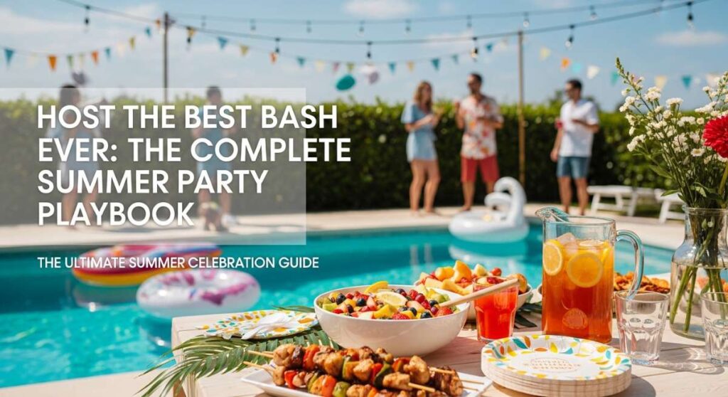 Host the Best Bash Ever: The Complete Summer Party Playbook featured: host the best bash ever: the complete summer party playbook