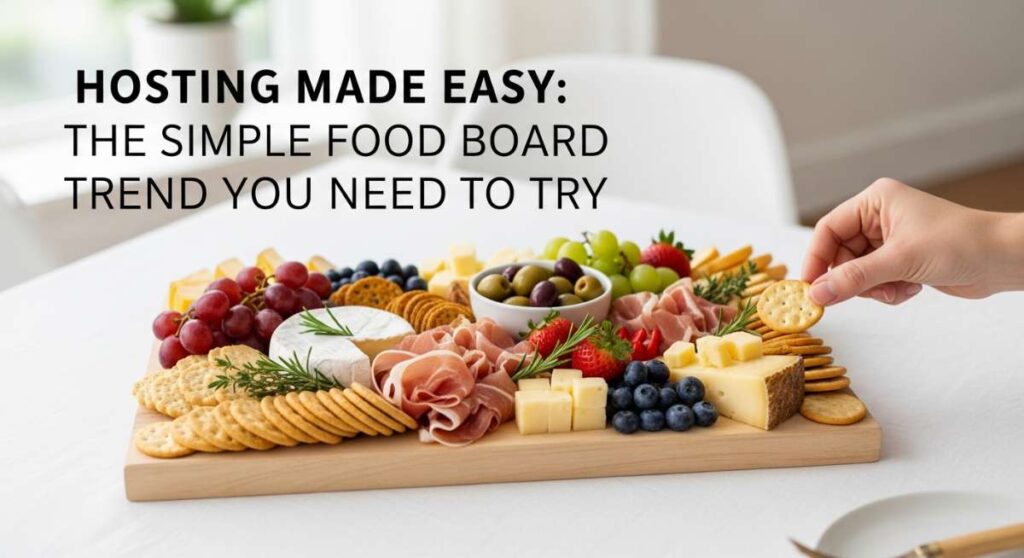 featured: hosting made easy: the simple food board trend you need to try