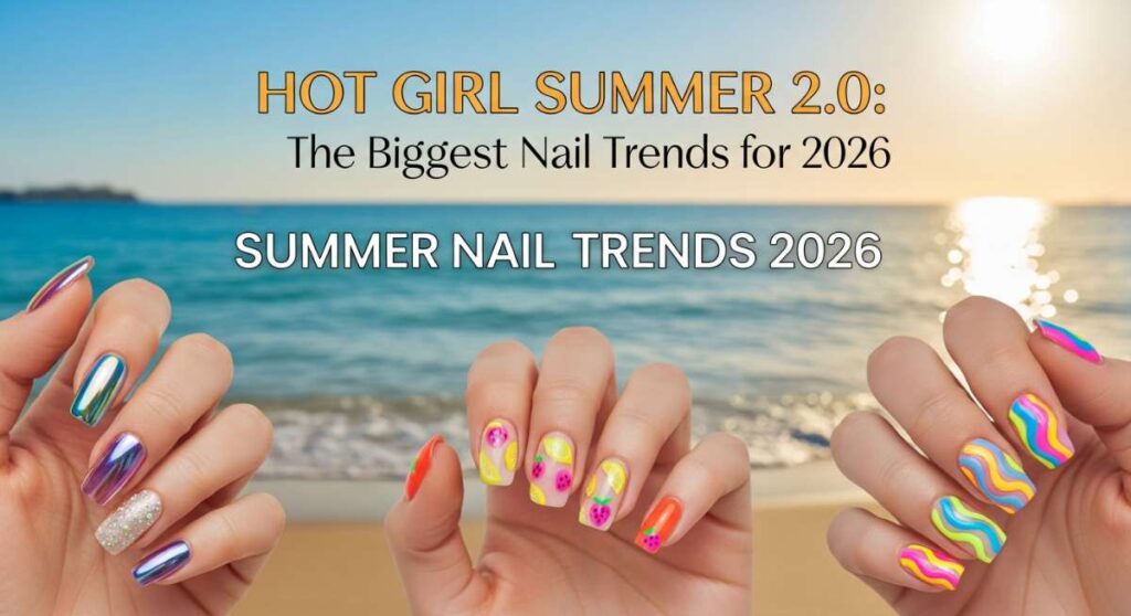 featured: hot girl summer 2.0: the biggest nail trends for 2026