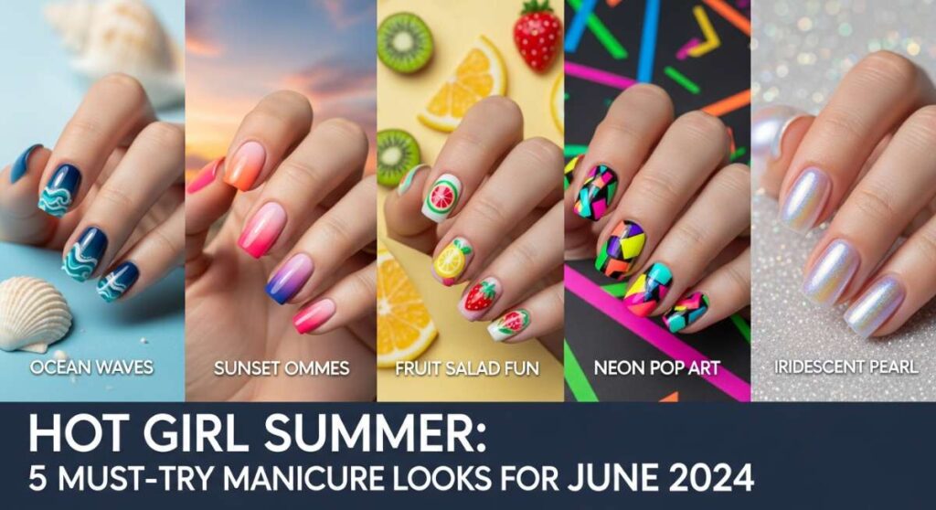 featured: hot girl summer: 5 must try manicure looks for june 2024