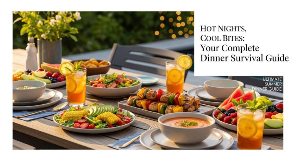 featured: hot nights, cool bites: your complete summer dinner survival guide