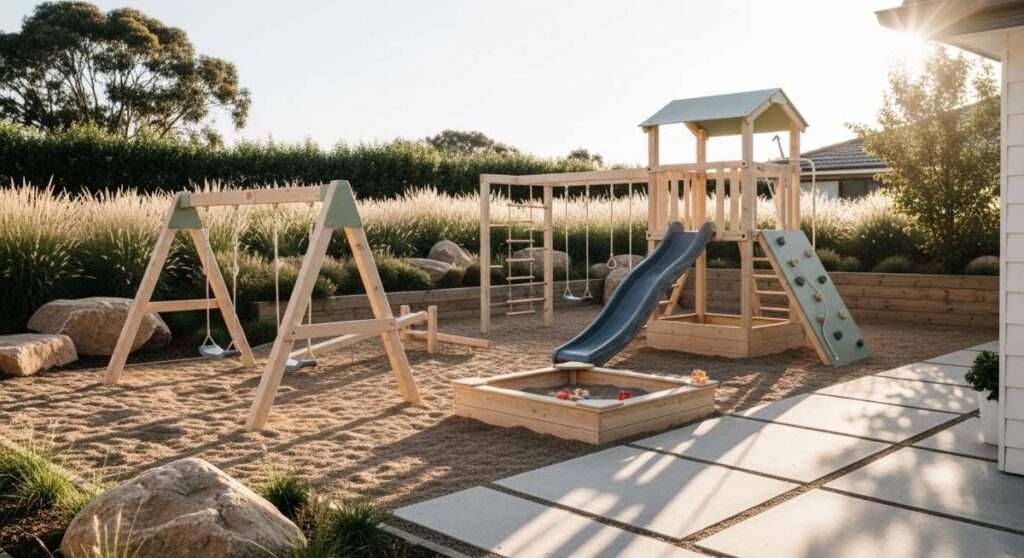 featured: how to build a modern scandi inspired playset on a budget