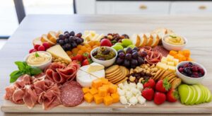 featured: how to build a viral worthy simple food board in 10 minutes