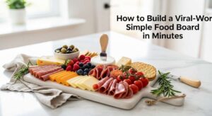 featured: how to build a viral worthy simple food board in minutes