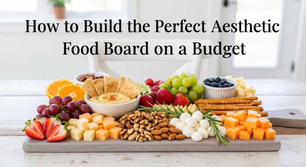 featured: how to build the perfect aesthetic food board on a budget