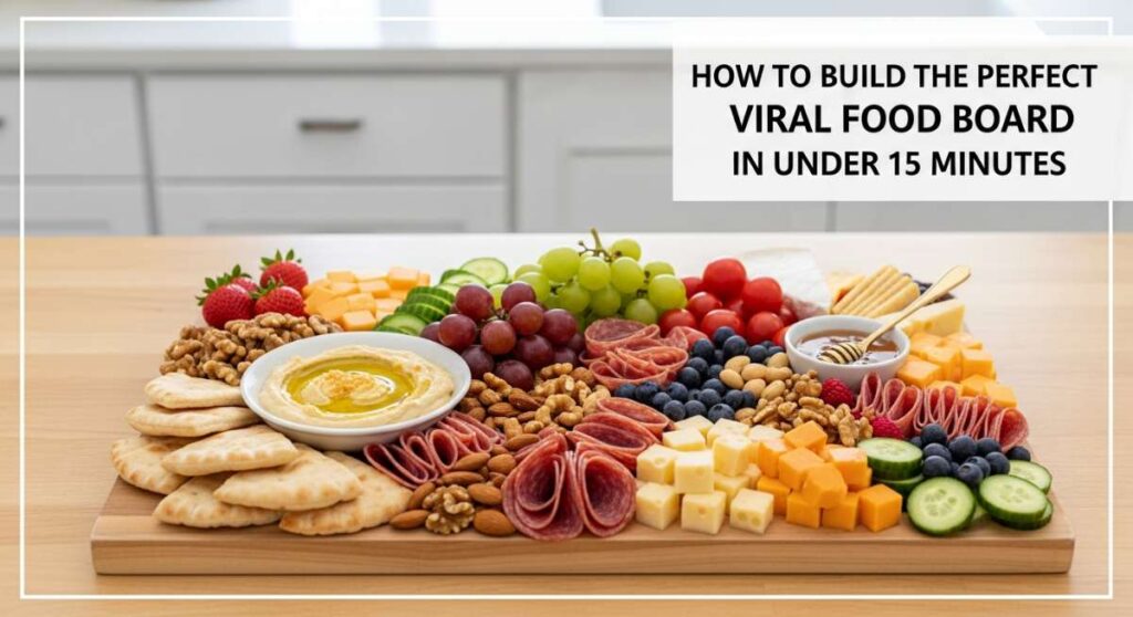 featured: how to build the perfect viral food board in under 15 minutes