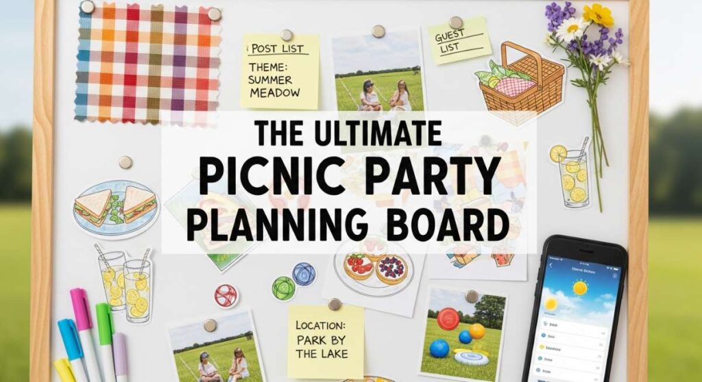 featured: how to build the ultimate picnic party planning board