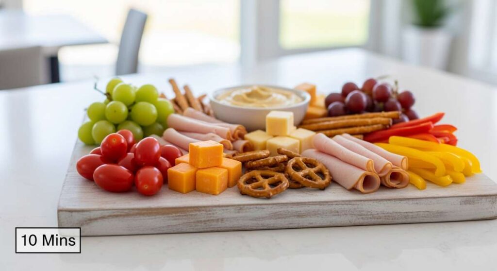 featured: how to build the viral simple food board in under 10 minutes
