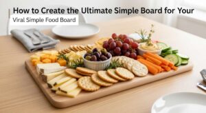 featured: how to create the ultimate simple food board for your next party