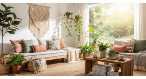 featured: how to design the ultimate earthy modern bohemian oasis