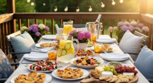 featured: how to host the perfect summer soirée without breaking a sweat