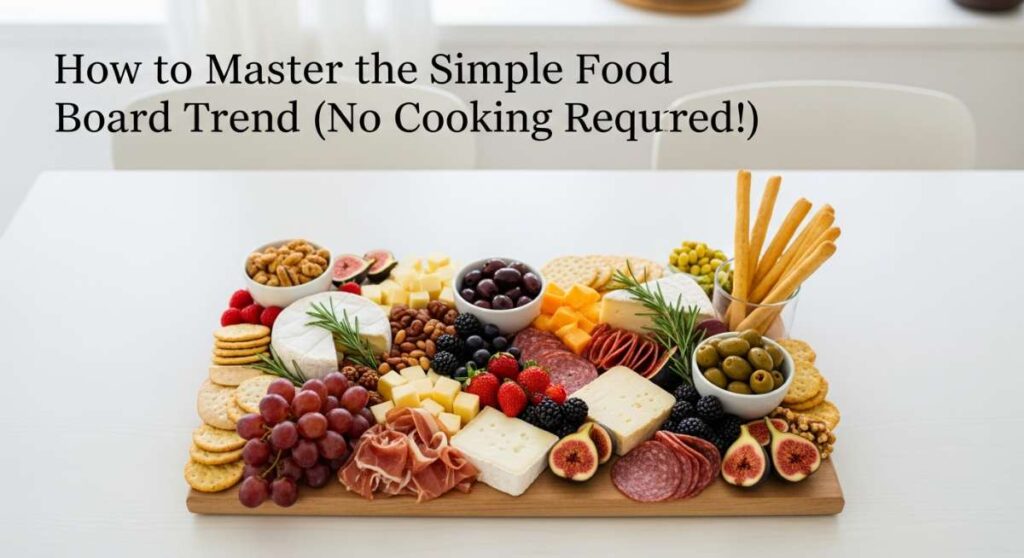 featured: how to master the simple food board trend (no cooking required!)