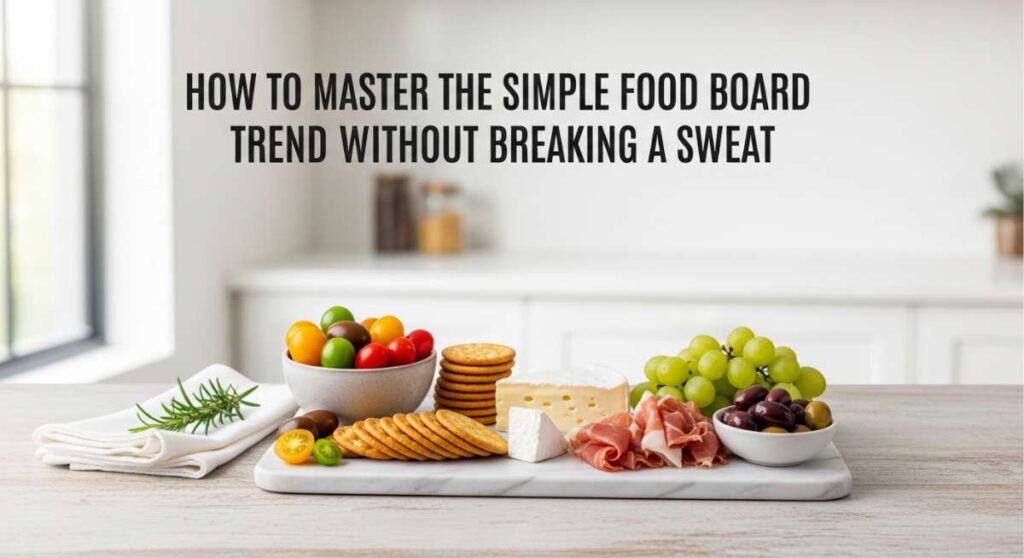featured: how to master the simple food board trend without breaking a sweat