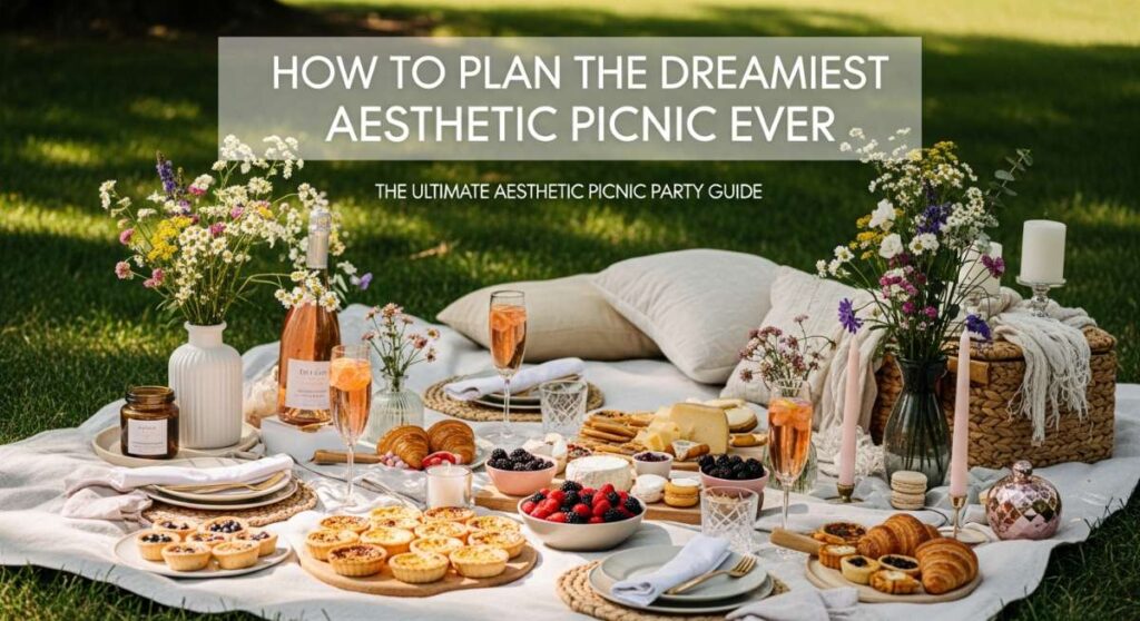 featured: how to plan the dreamiest aesthetic picnic ever