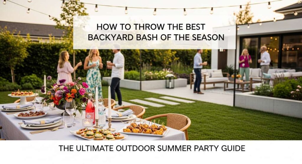 featured: how to throw the best backyard bash of the season