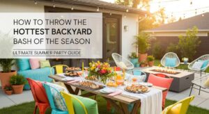 featured: how to throw the hottest backyard bash of the season
