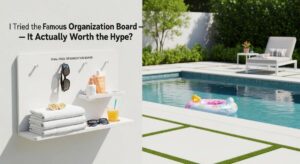 featured: i tried the famous pool organization board—is it actually worth the hype?