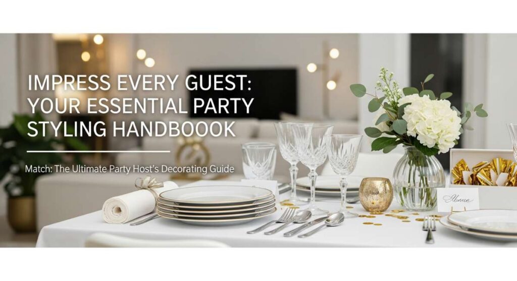 featured: impress every guest: your essential party styling handbook