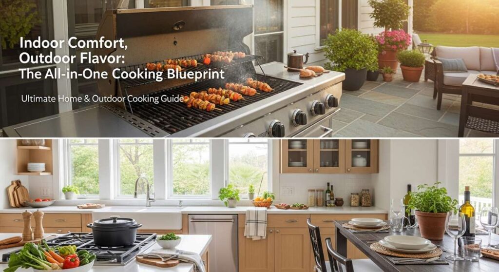 featured: indoor comfort, outdoor flavor: the all in one cooking blueprint