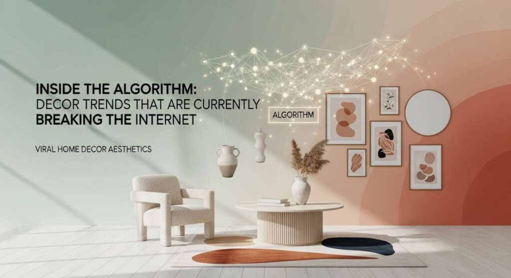 featured: inside the algorithm: decor trends that are currently breaking the internet