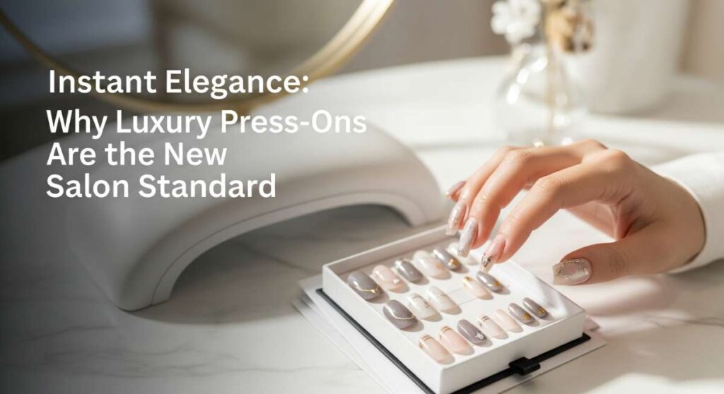 Instant Elegance: Why Luxury Press-Ons Are the New Salon Standard featured: instant elegance: why luxury press ons are the new salon standard