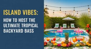 featured: island vibes: how to host the ultimate tropical backyard bash