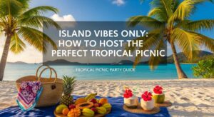 featured: island vibes only: how to host the perfect tropical picnic