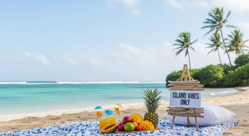 featured: island vibes only: your diy tropical picnic party guide