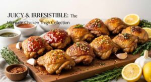 featured: juicy & irresistible: the ultimate chicken thigh collection