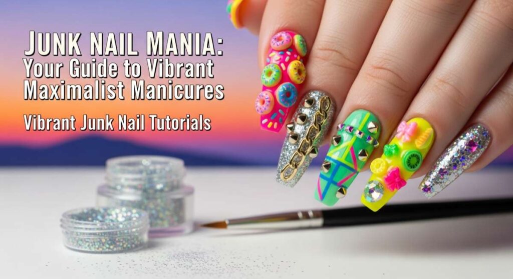 featured: junk nail mania: your guide to vibrant maximalist manicures