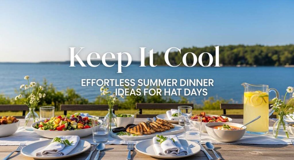 Keep It Cool: Effortless Summer Dinner Ideas for Hot Days featured: keep it cool: effortless summer dinner ideas for hot days