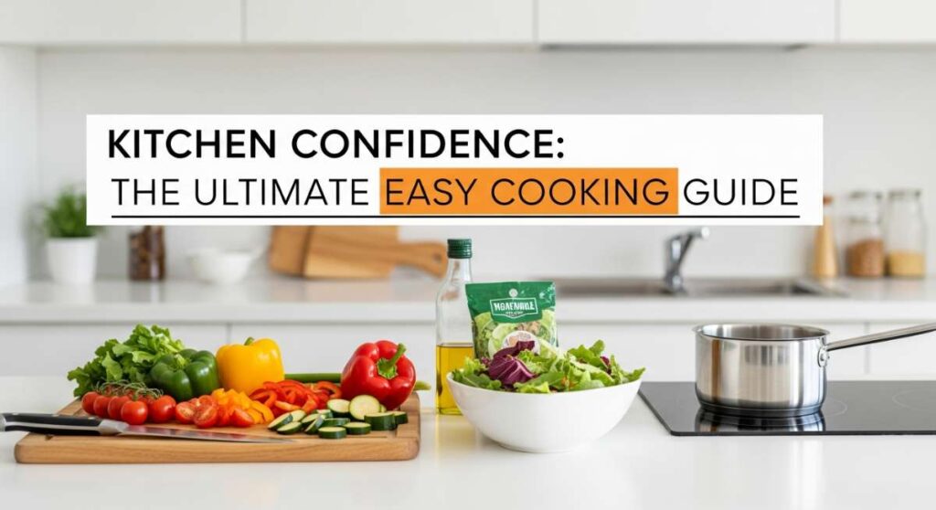 featured: kitchen confidence: the ultimate beginner’s guide to easy cooking