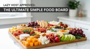 featured: lazy host approved: the ultimate simple viral food board