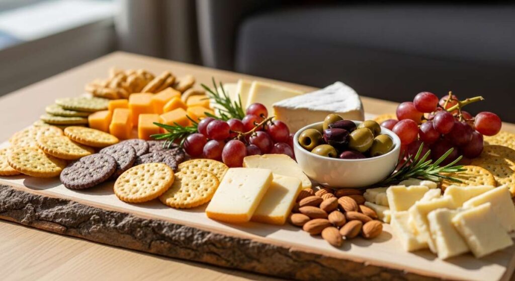 featured: lazy hosting hacks: why everyone is obsessed with this simple food board