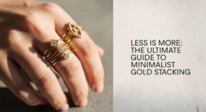 featured: less is more: the ultimate guide to minimalist gold ring stacking