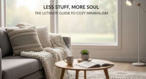 featured: less stuff, more soul: the ultimate guide to cozy minimalism