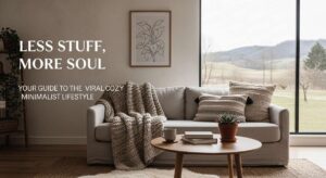 featured: less stuff, more soul: your guide to the viral cozy minimalist lifestyle
