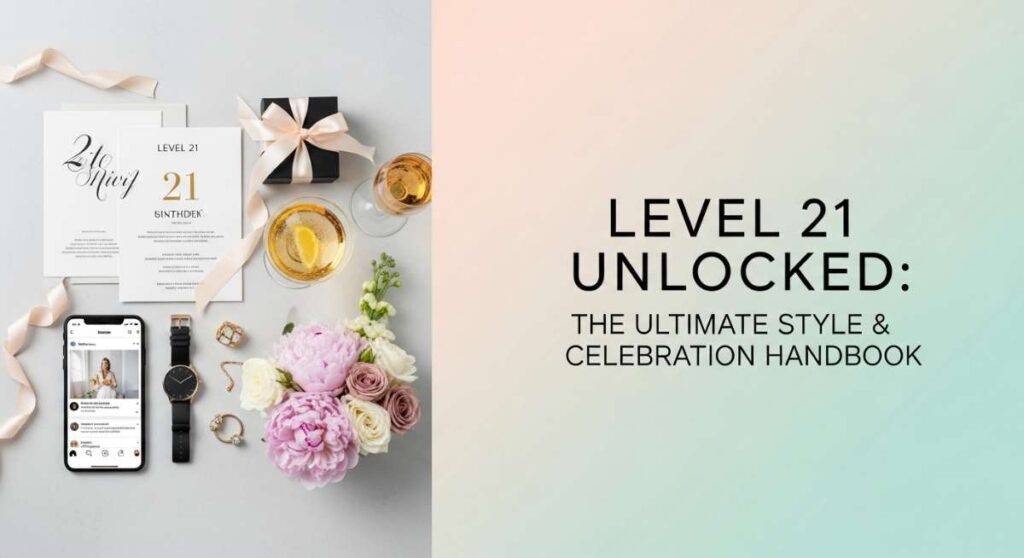 featured: level 21 unlocked: the ultimate style & celebration handbook