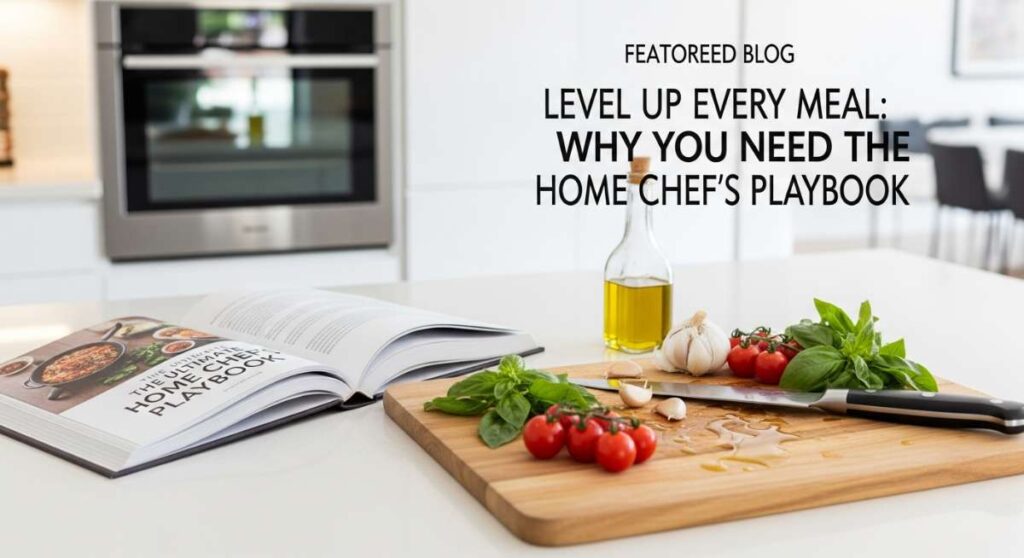 featured: level up every meal: why you need the home chef's playbook