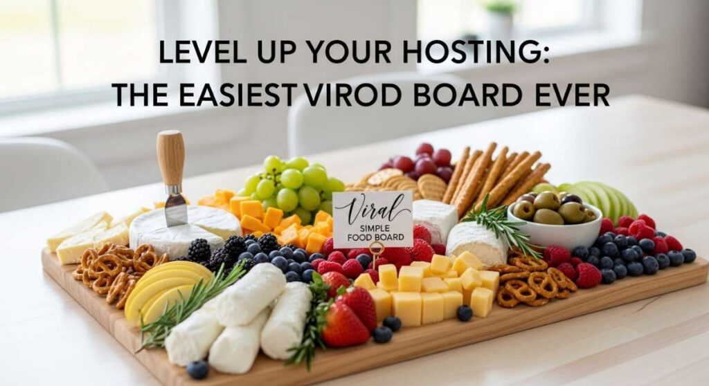 featured: level up your hosting: the easiest viral food board ever