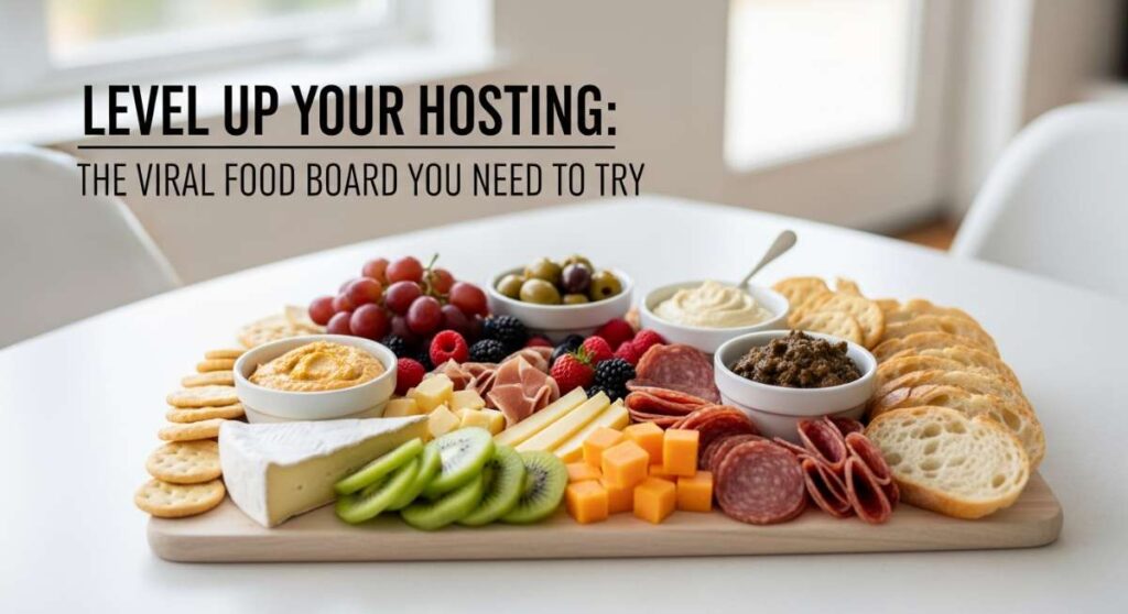 featured: level up your hosting: the viral food board you need to try
