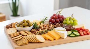 featured: level up your hosting with this low effort, high impact snack board