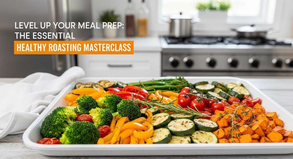 featured: level up your meal prep: the essential healthy roasting masterclass