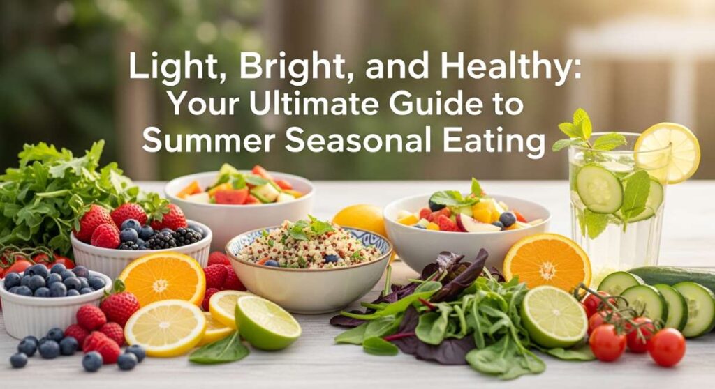 featured: light, bright, and healthy: your ultimate guide to summer seasonal eating