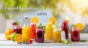 featured: liquid sunshine: a curated collection of beautifully fresh juices
