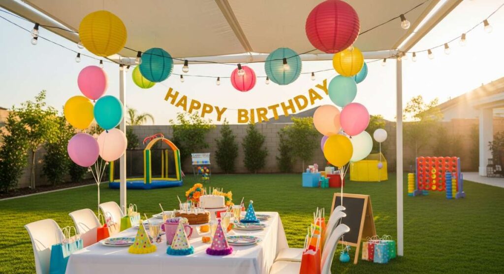 featured: low stress, high fun: your dream backyard birthday planning checklist