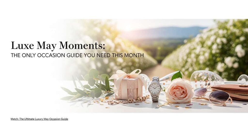 featured: luxe may moments: the only occasion guide you need this month