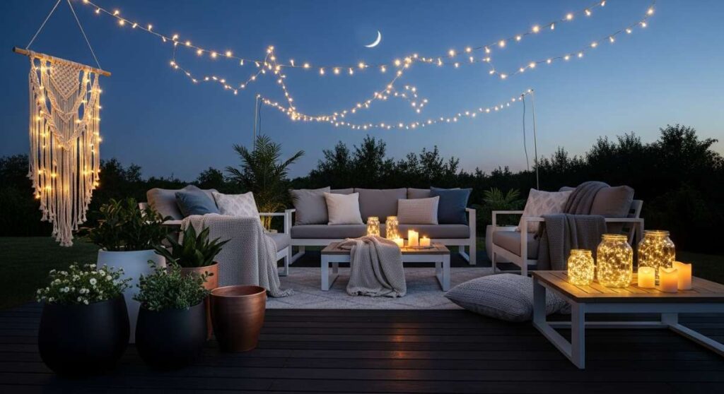 featured: magic under the stars: diy decor for the perfect outdoor living space