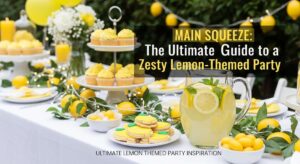 featured: main squeeze: the ultimate guide to a zesty lemon themed party